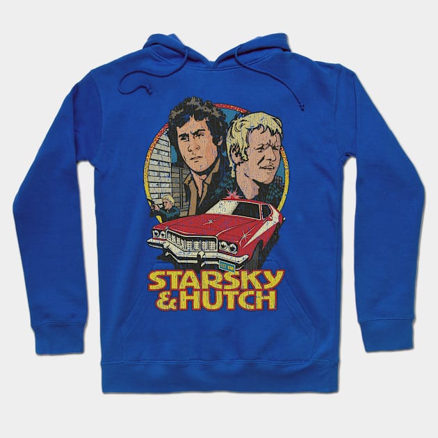 Starsky & Hutch Death Ride 1975 Hoodie by JCD666